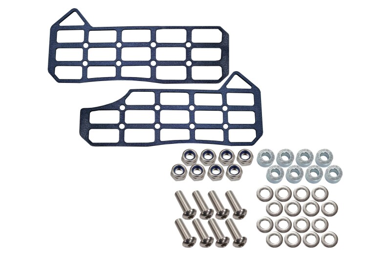 Toyota Tacoma Molle Panel - Center Console - Fishbone Offroad - FB25312 - Black textured powder coat - `16-`27 Toyota Tacoma Molle Panel - Center Console - Fishbone Offroad - FB25312 - Black textured powder coat - `16-`27